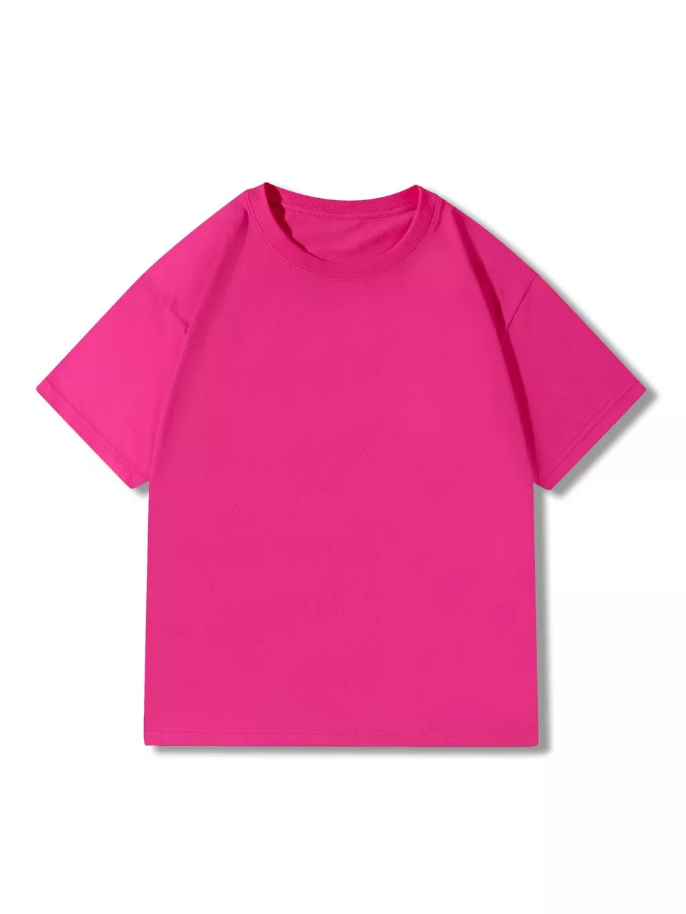 Men's Full Size Classic Crew Neck Solid Color T-Shirt Plus Size, image 8