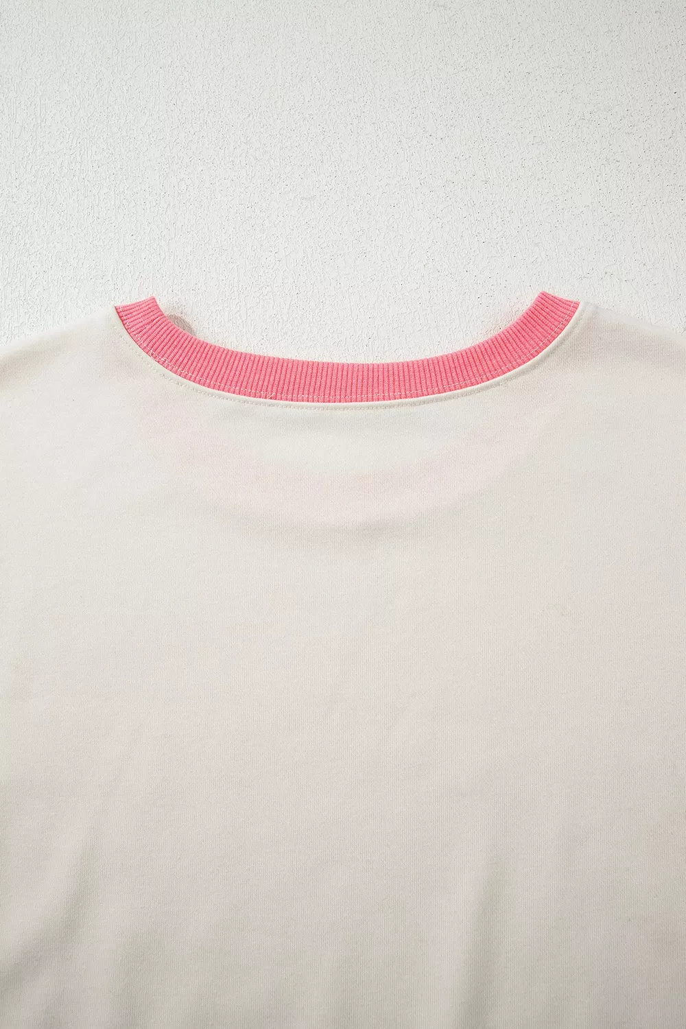 Color-Block Striped Crew Neck Sweatshirt, image 7