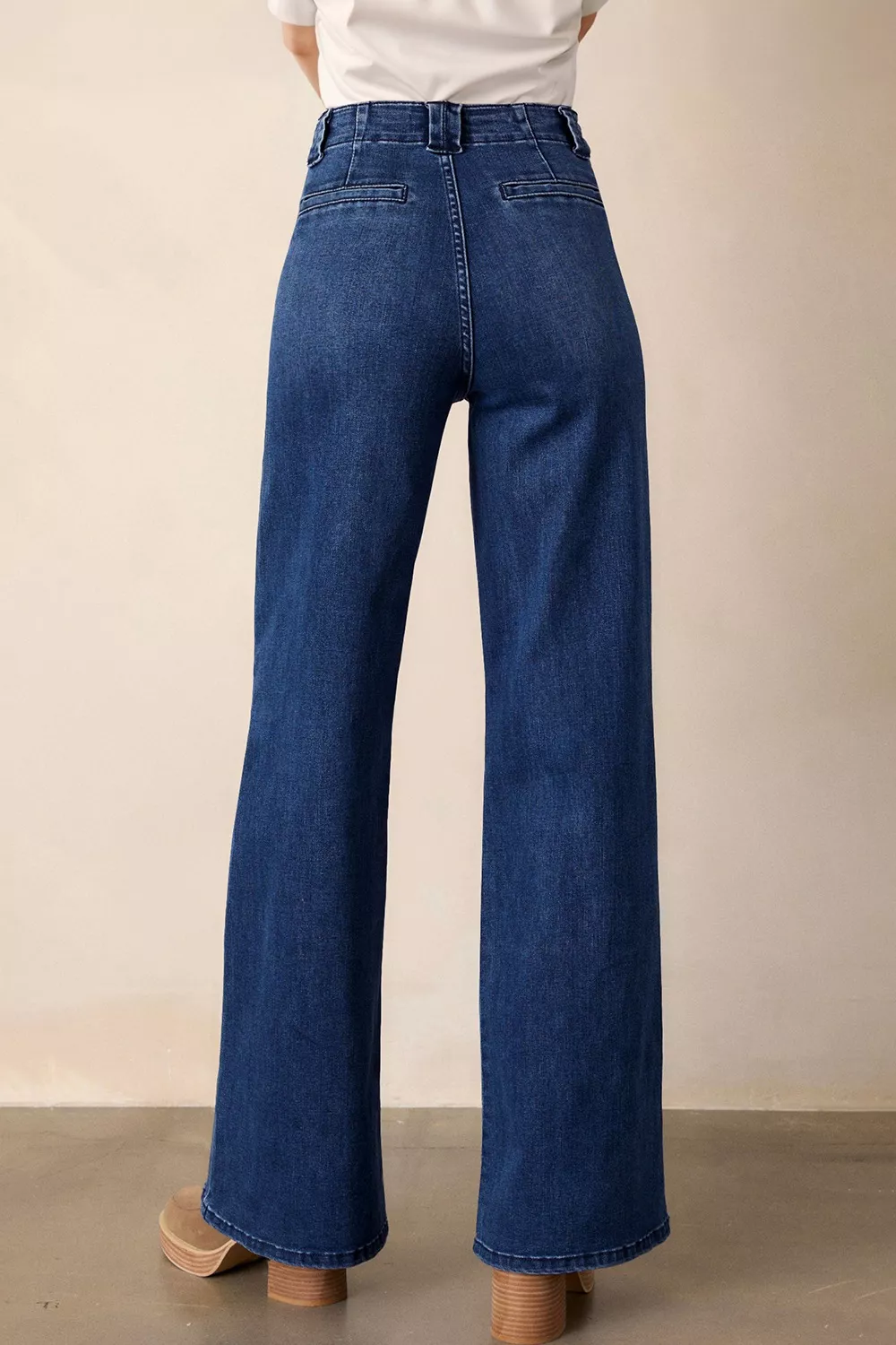Straight Leg Mid-Rise Shift Jeans, image 3
