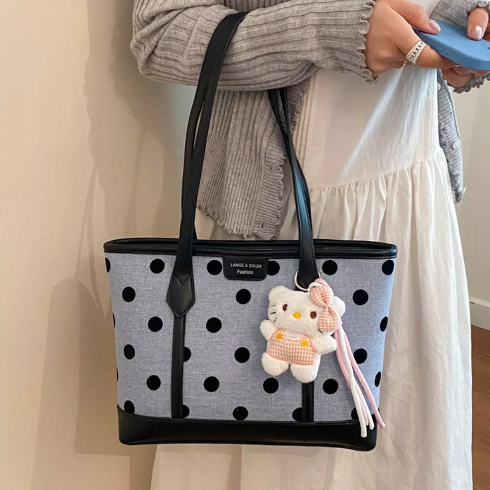Polka Dot Shoulder Bag, image 4