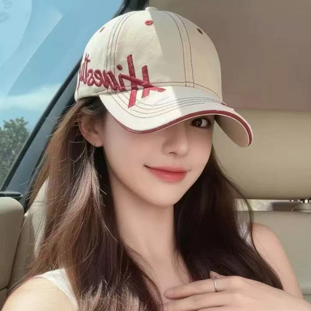 Embroidered Letter Baseball Cap, image 2