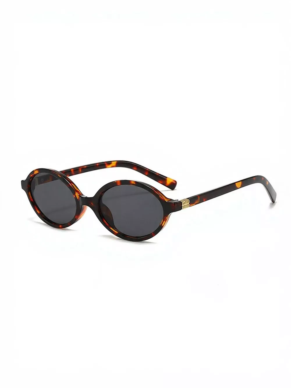 Retro Oval Frame Sunglasses, image 2