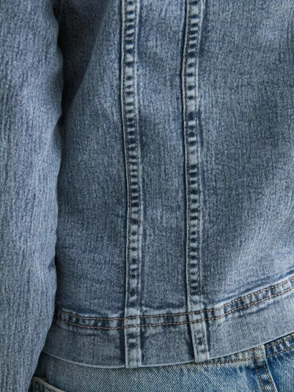 Classic Button-Down Denim Jacket, image 5