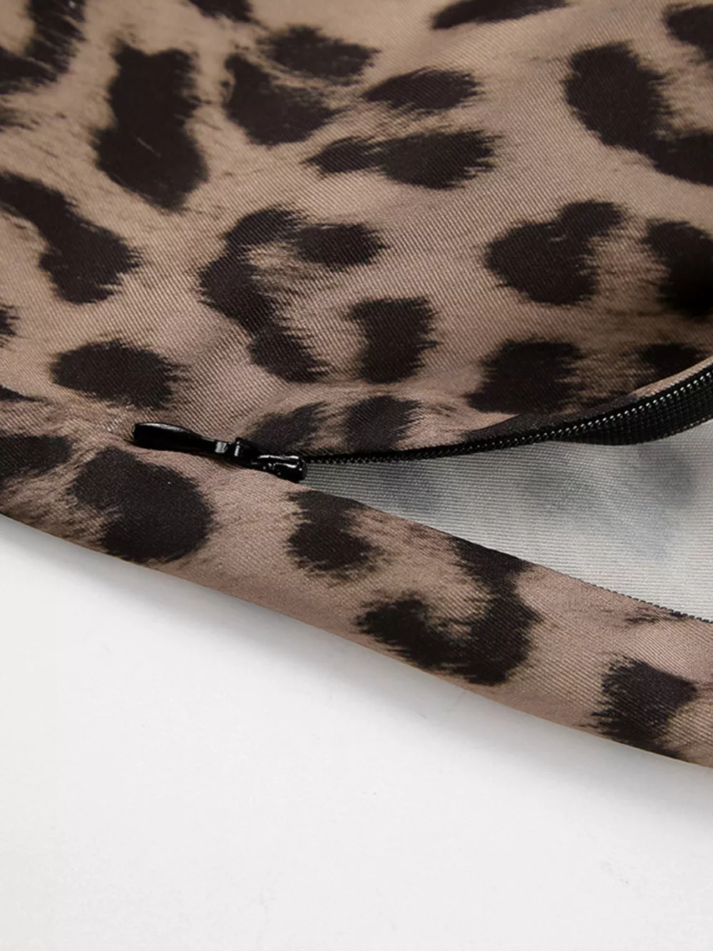 Leopard Print Maxi Skirt, image 7