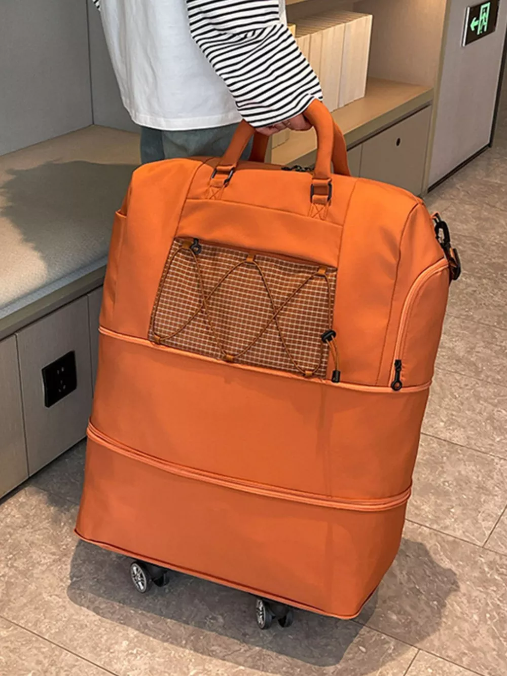 Expandable Rolling Duffel Bag, image 12