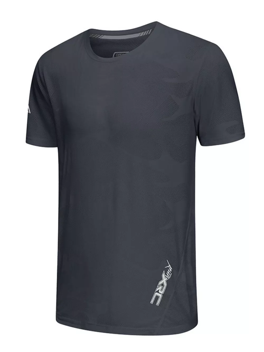 Men's Round Neck Short Sleeve Active T-Shirt, image 2