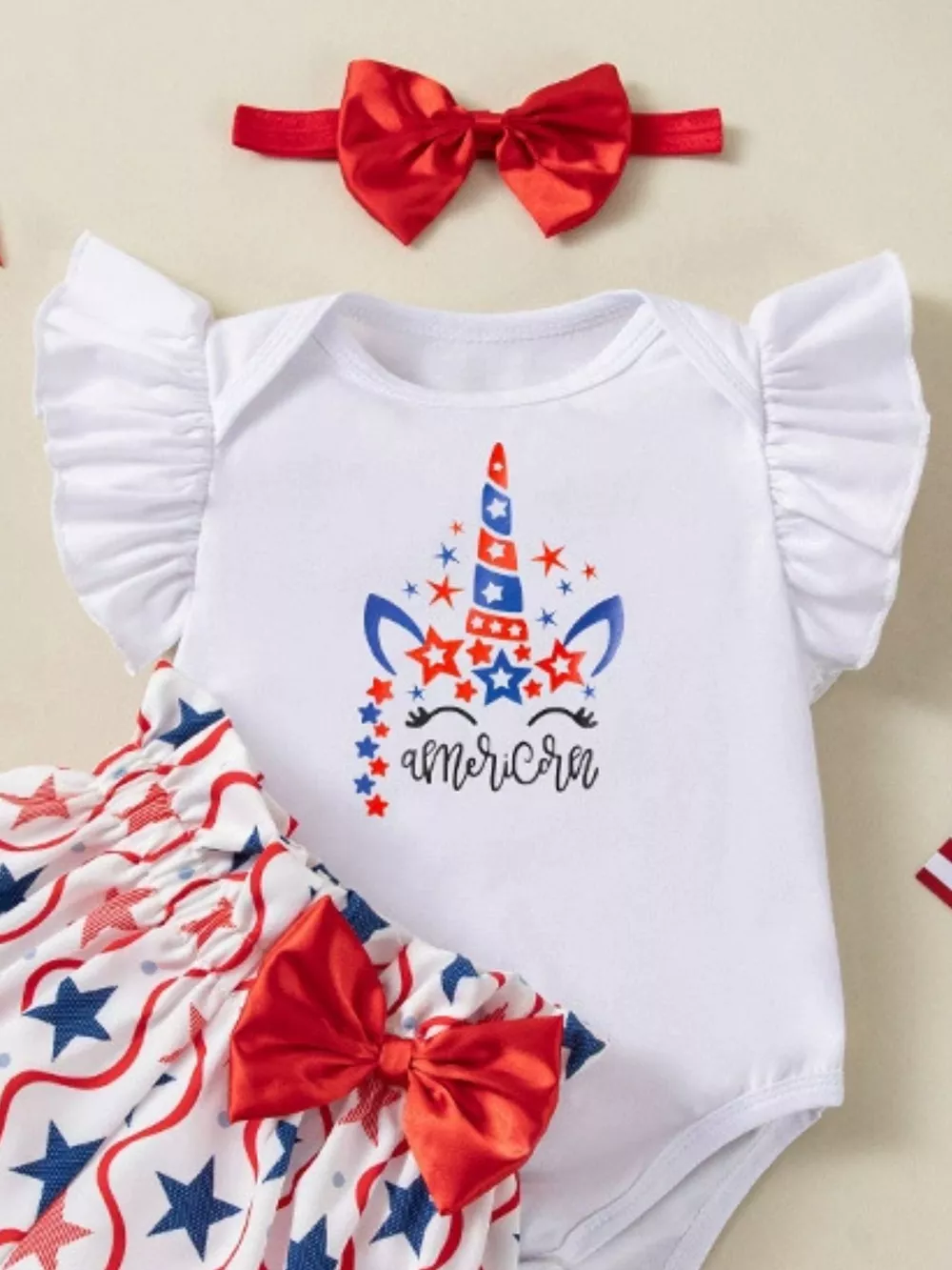 Children's Independence Day Outfit Set, image 11