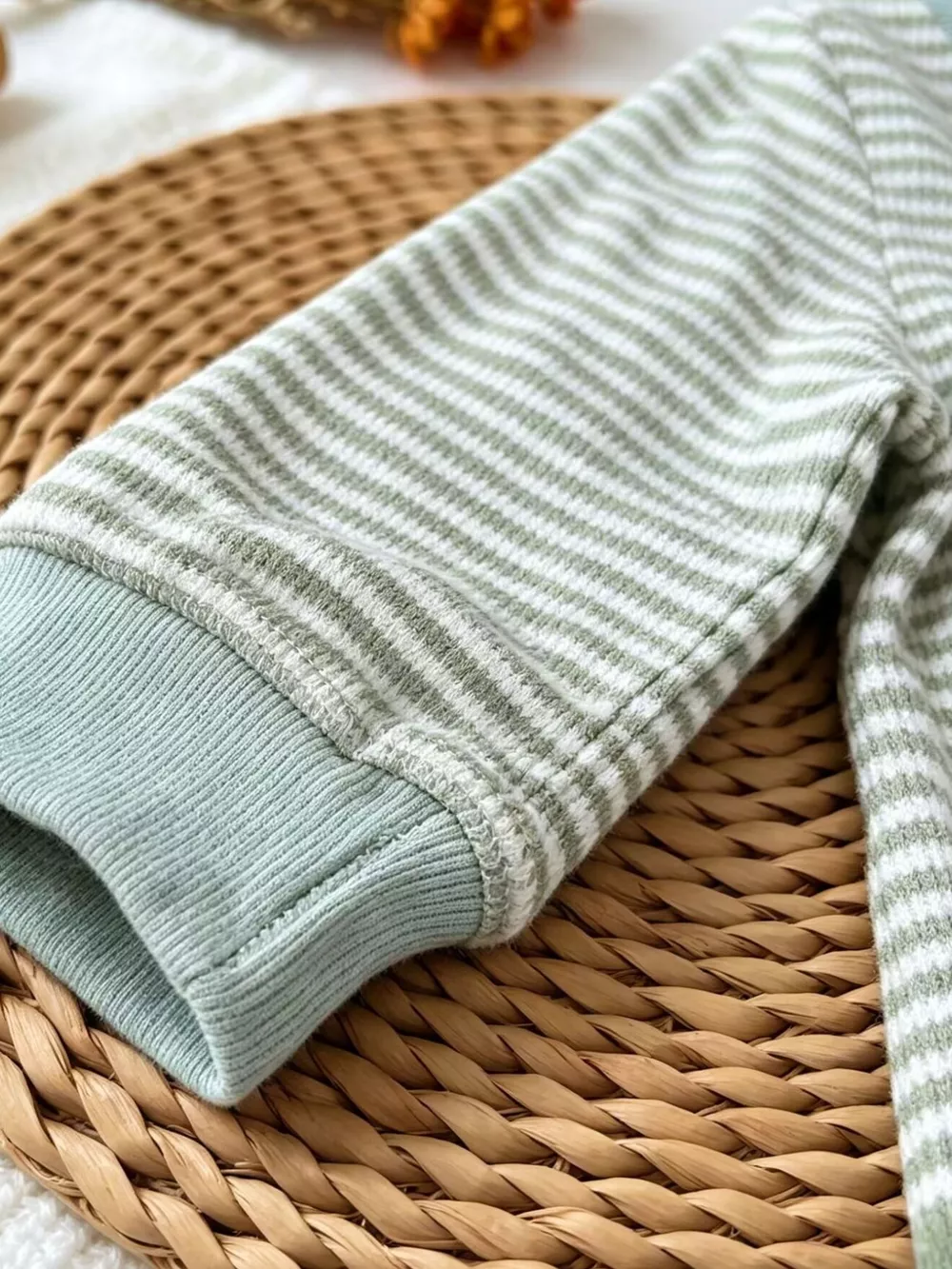 Children's Animal Striped Long Sleeve Jumpsuit, image 5