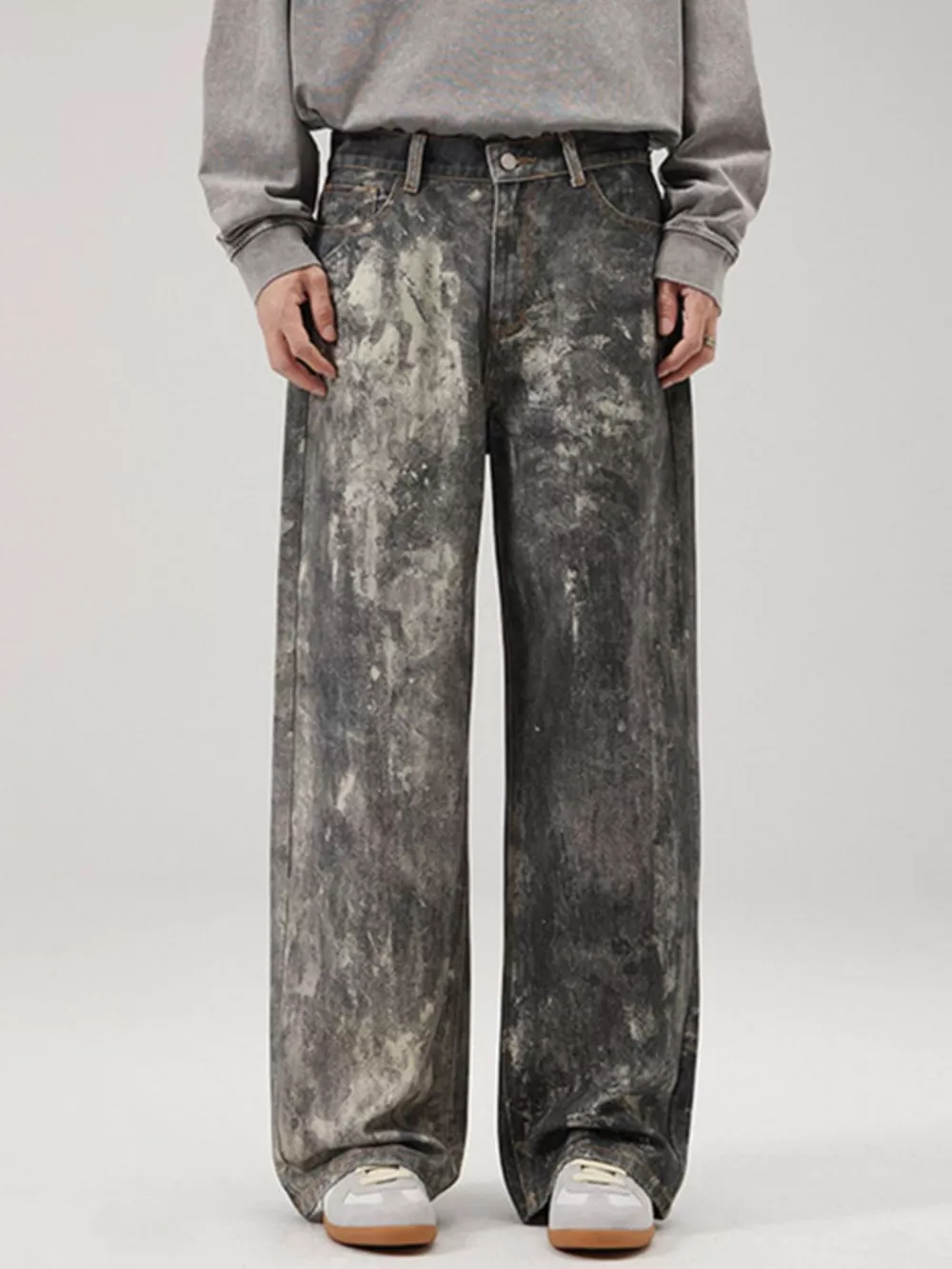 Men's Wide-Leg Jeans, image 4