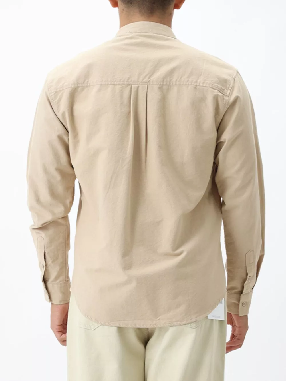 Men's Plus Size Casual Long Sleeve Shirt with Double Chest Pockets, image 2