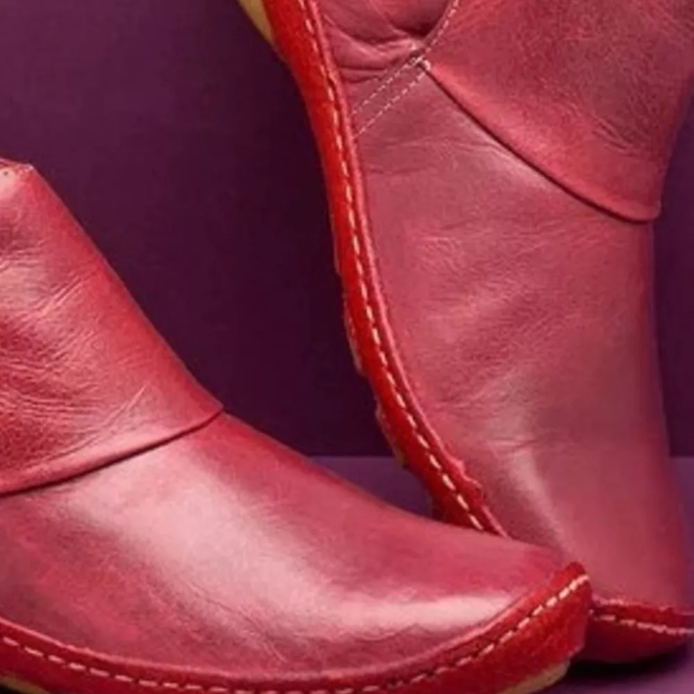 Contrast Strap Detail Ankle Boots, image 2