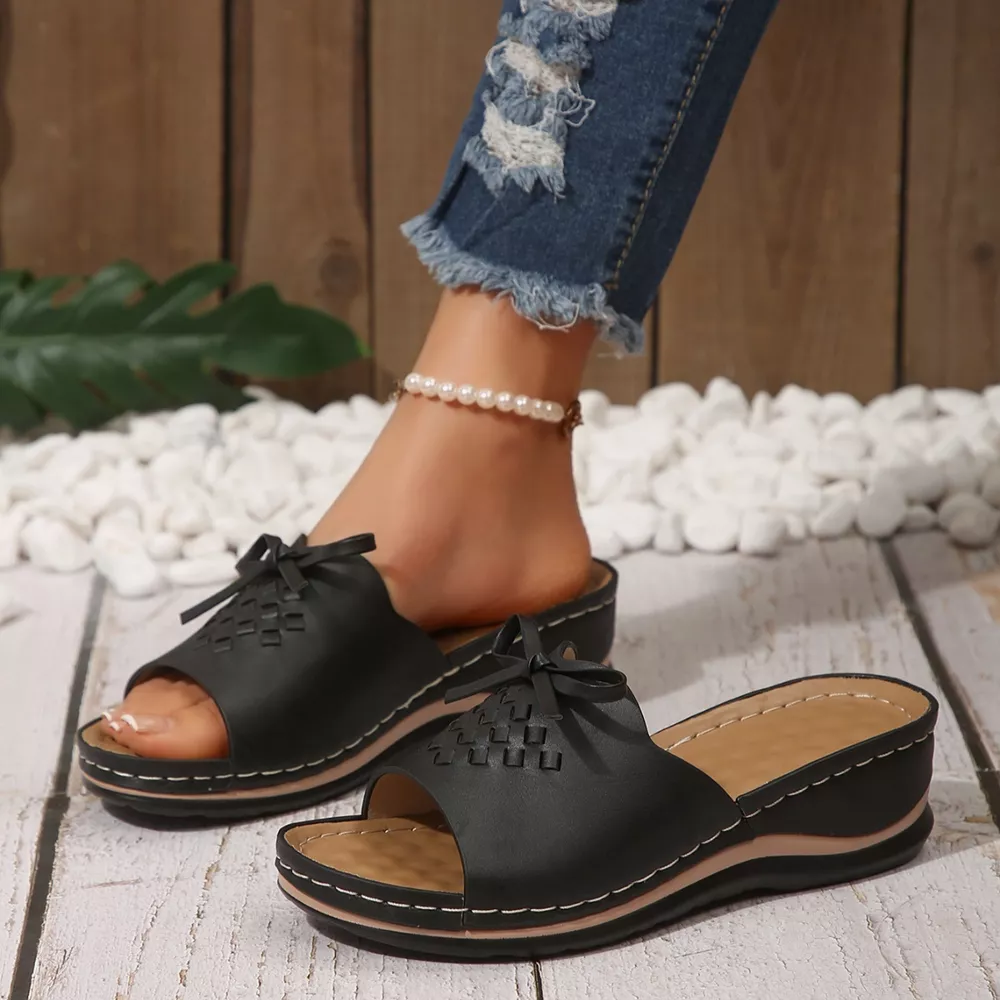 Open Toe Wedge Sandals, image 12