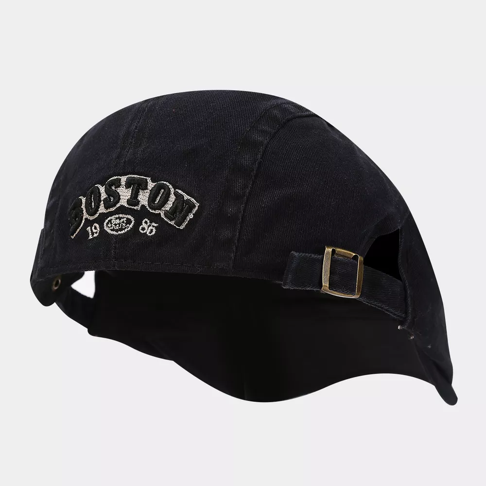 Vintage Boston Embroidered Adjustable Cotton Baseball Cap, image 6