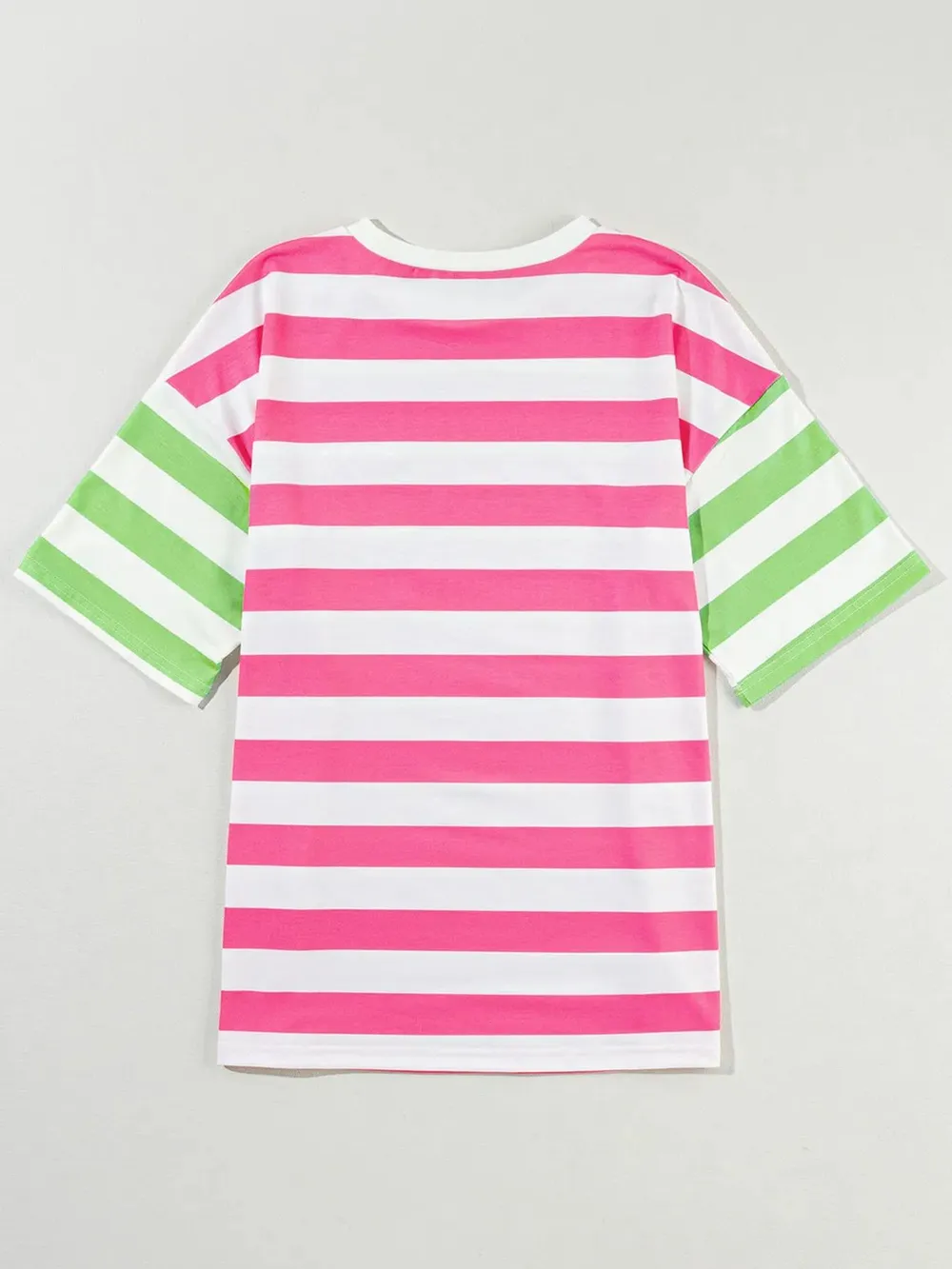 Striped Oversized Short Sleeve T-Shirt, image 8