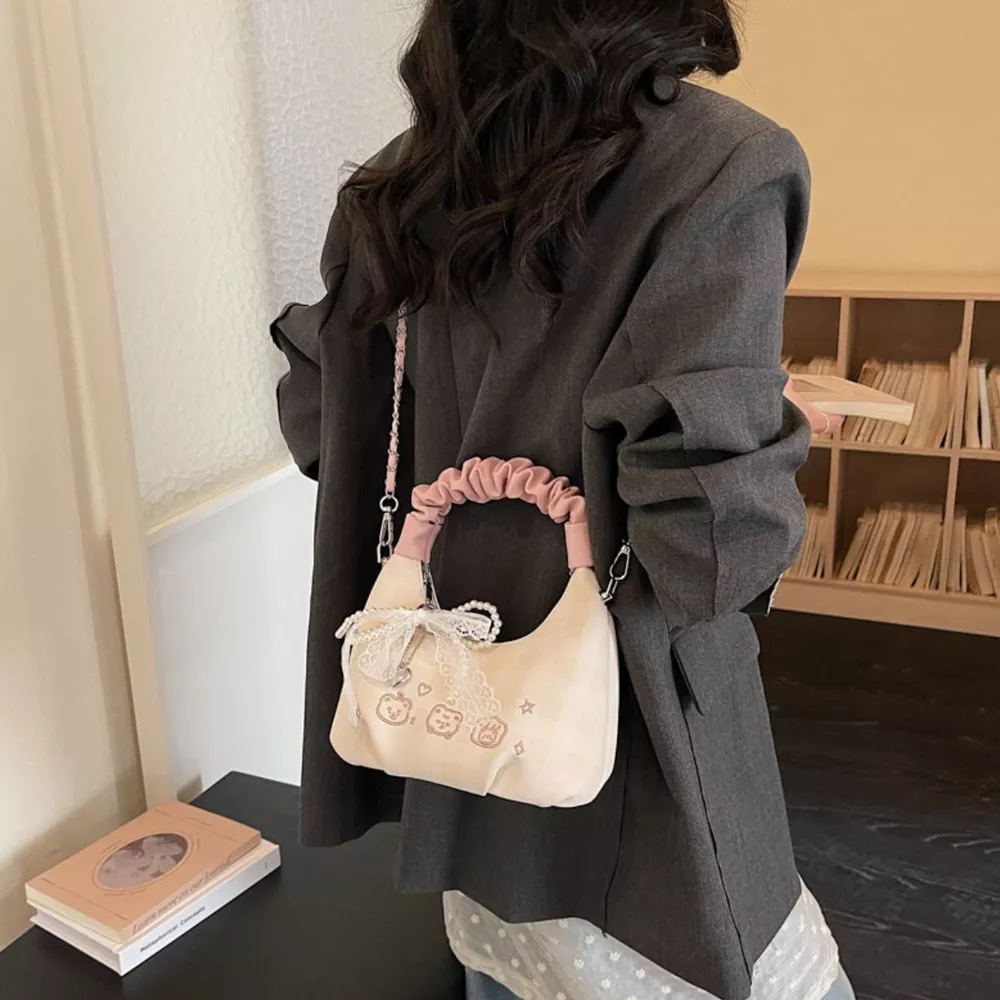 Ruched Handle Crossbody Bag, image 7