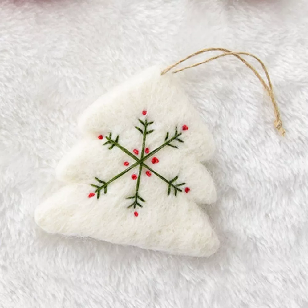 Christmas Felt Snowflake Ornament, image 7