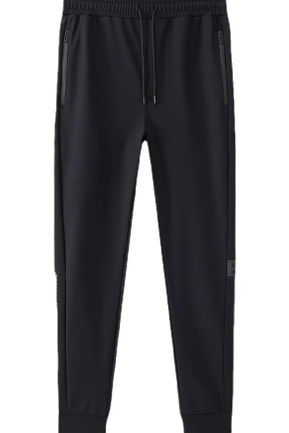 Men's Plus Size Drawstring Joggers with Pockets