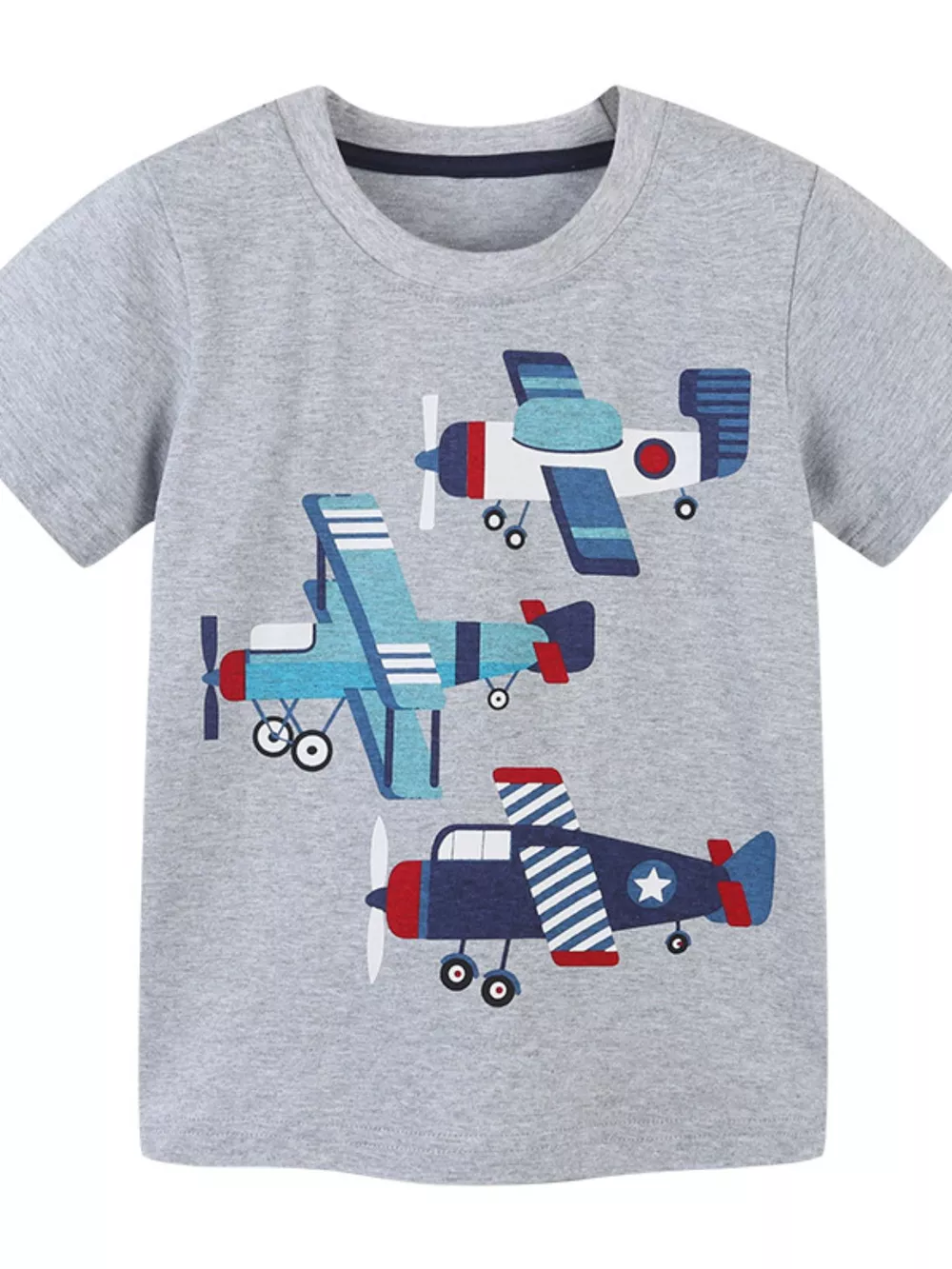 Kids' Airplane Print T-Shirt, image 2