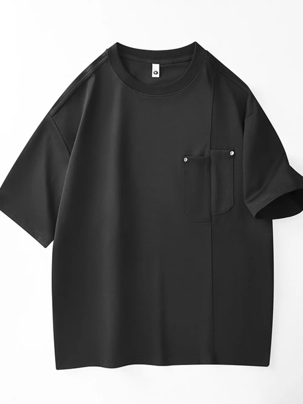 Men's Plus Size Round Neck Short Sleeve T-Shirt, image 8