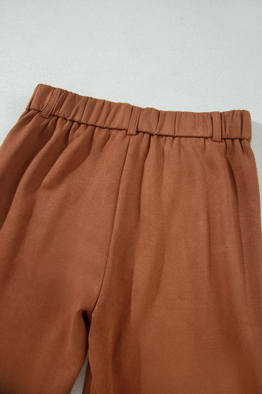 Scalloped Edge Pocket Full-Length Pants, image 9