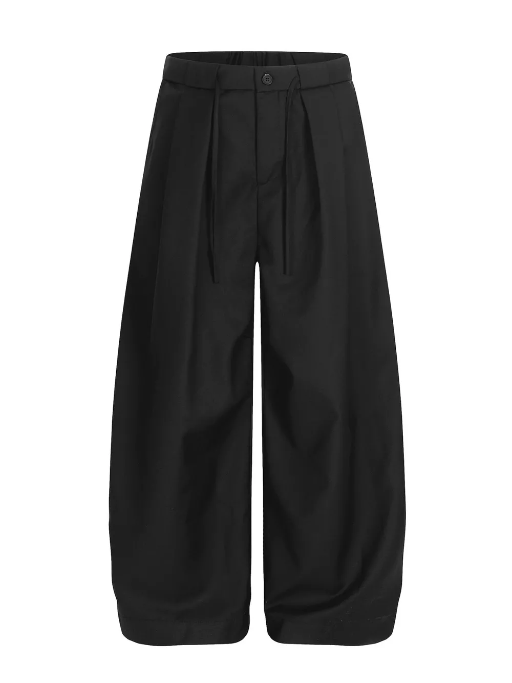 Men's Wide Leg Pleated Pants, image 7
