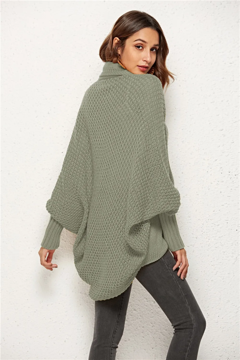 Open Front Batwing Sleeve Cardigan, image 20