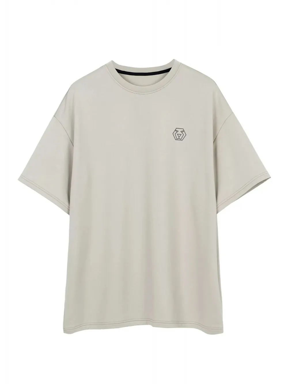 Men's Plus Size Round Neck Half Sleeve T-Shirt, image 7