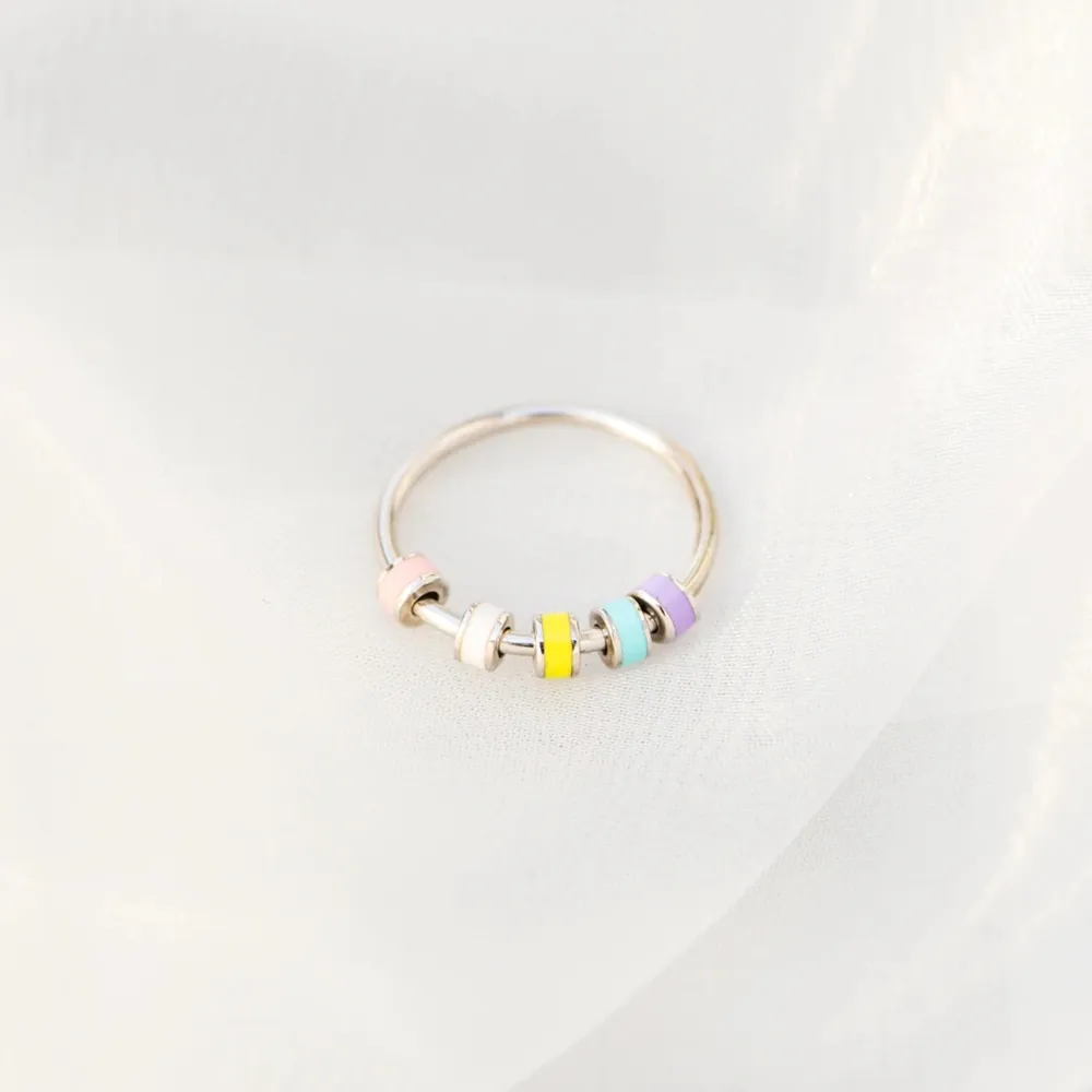 925 Sterling Silver Oil Drip Ring, image 7