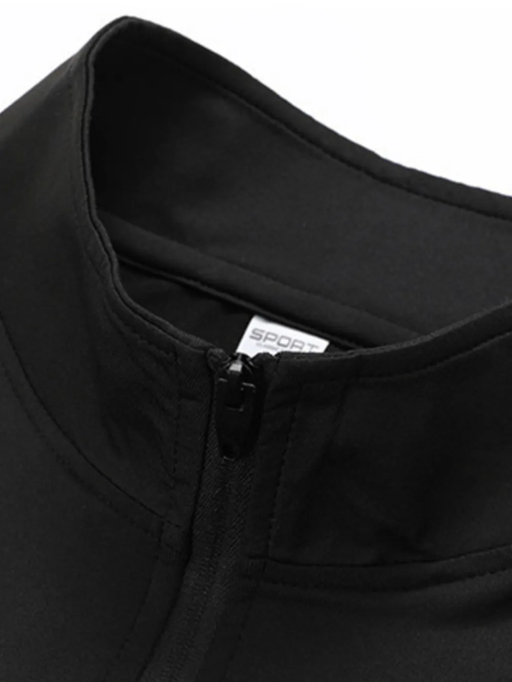 Men's Plus Size Quarter-Zip Short Sleeve Top, image 10