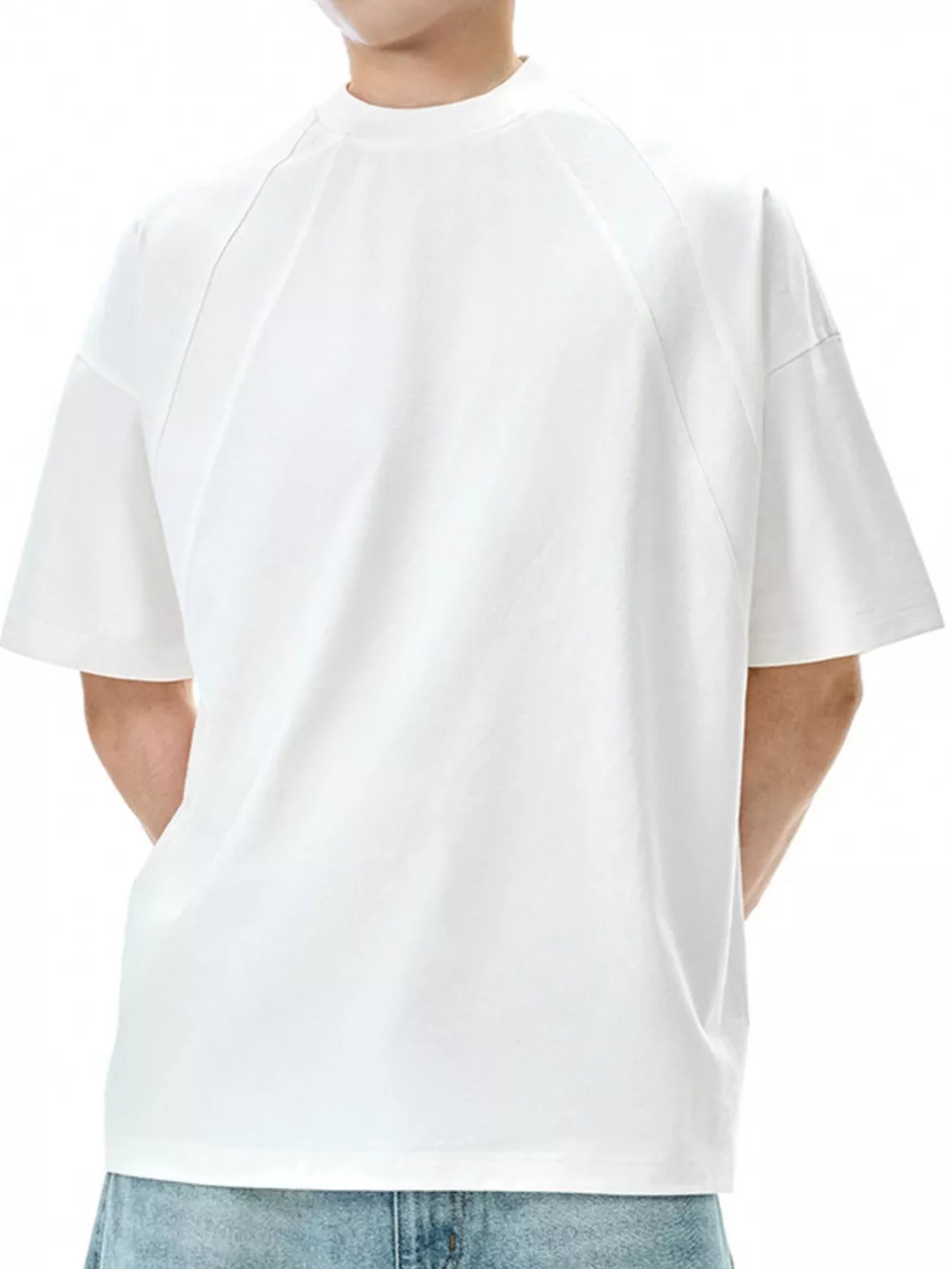 Men's Solid Color Short Sleeve T-Shirt, image 7