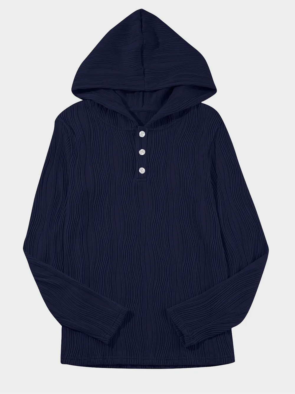 Textured Long Sleeve Hoodie, image 32