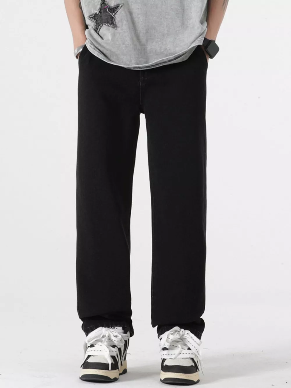 Men's Full Size Pocketed Relaxed Fit Jeans Plus Size, image 8