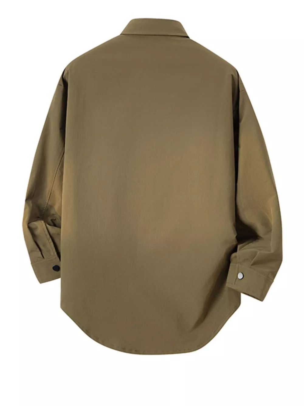 Men's Plus Size Snap Down Long Sleeve Shirt, image 3