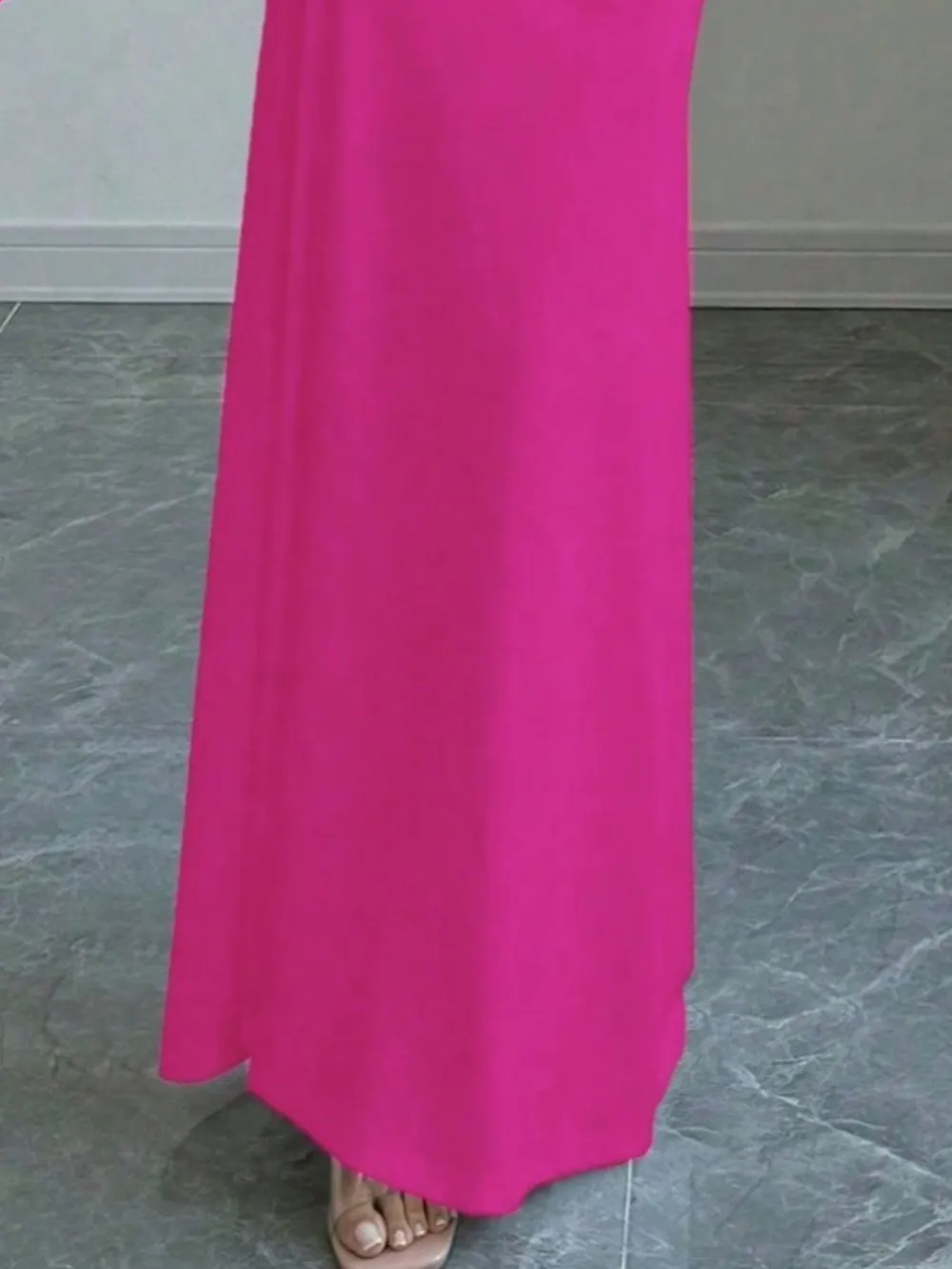 Off-Shoulder Long Sleeve Bodycon Maxi Dress, image 7