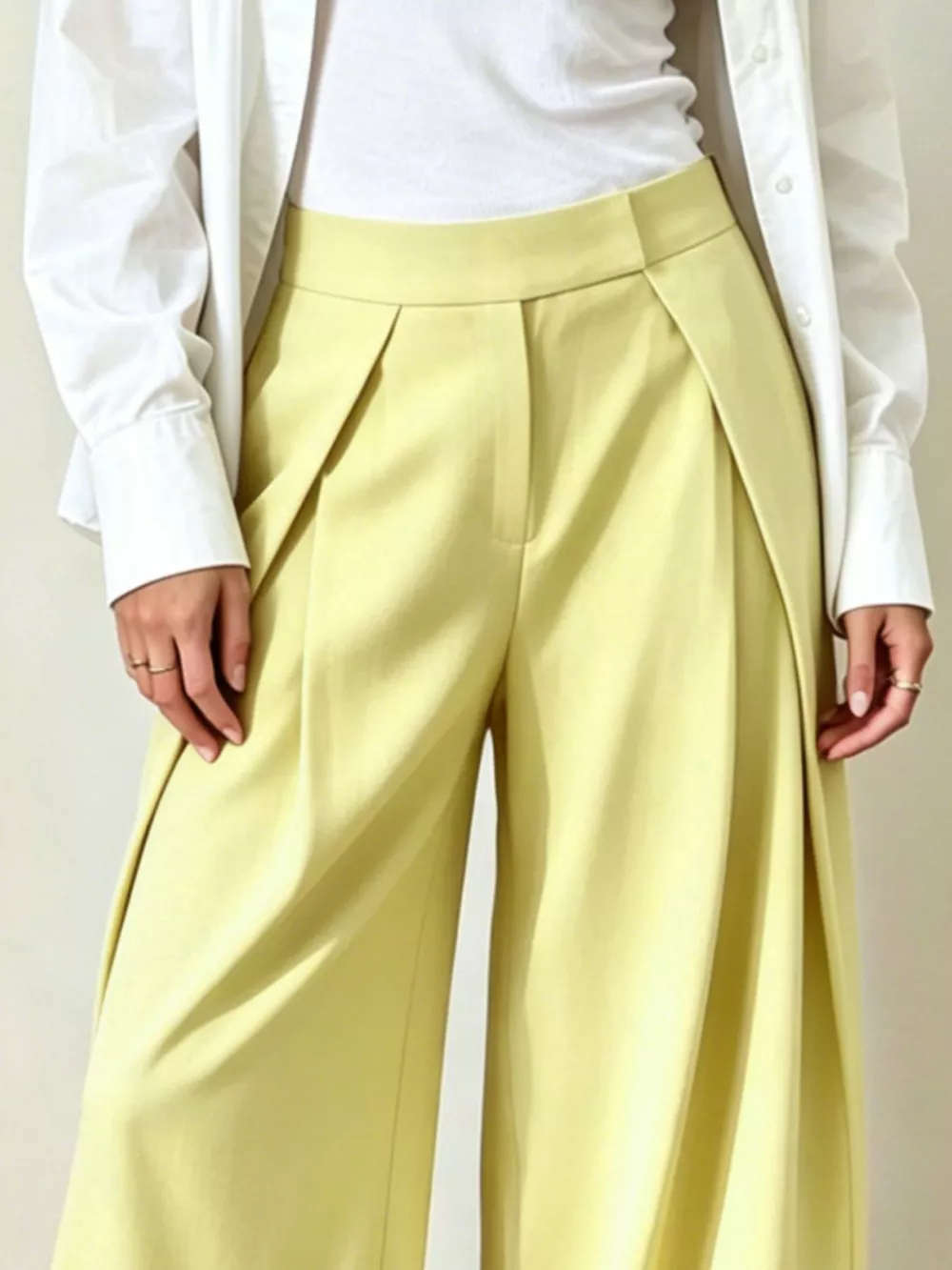 High-Waisted Wide-Leg Pants, image 10