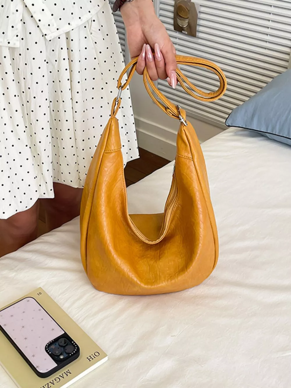 PU Leather Crossbody Bag, image 3