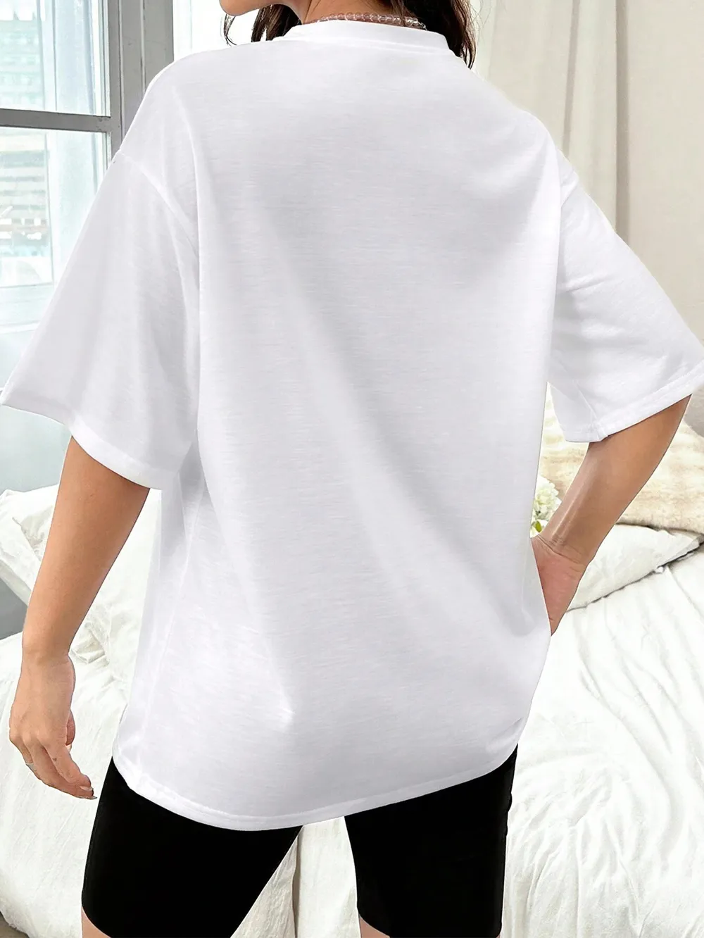 Guitar Graphic Round Neck Half Sleeve T-Shirt, image 9