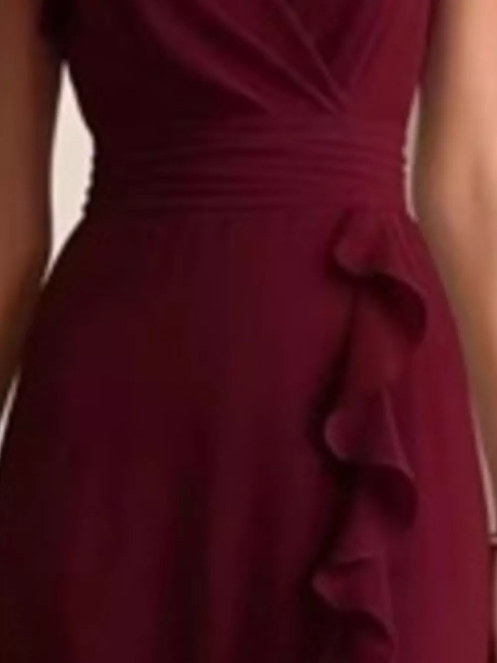 Ruffled Surplice Maxi Dress, image 16