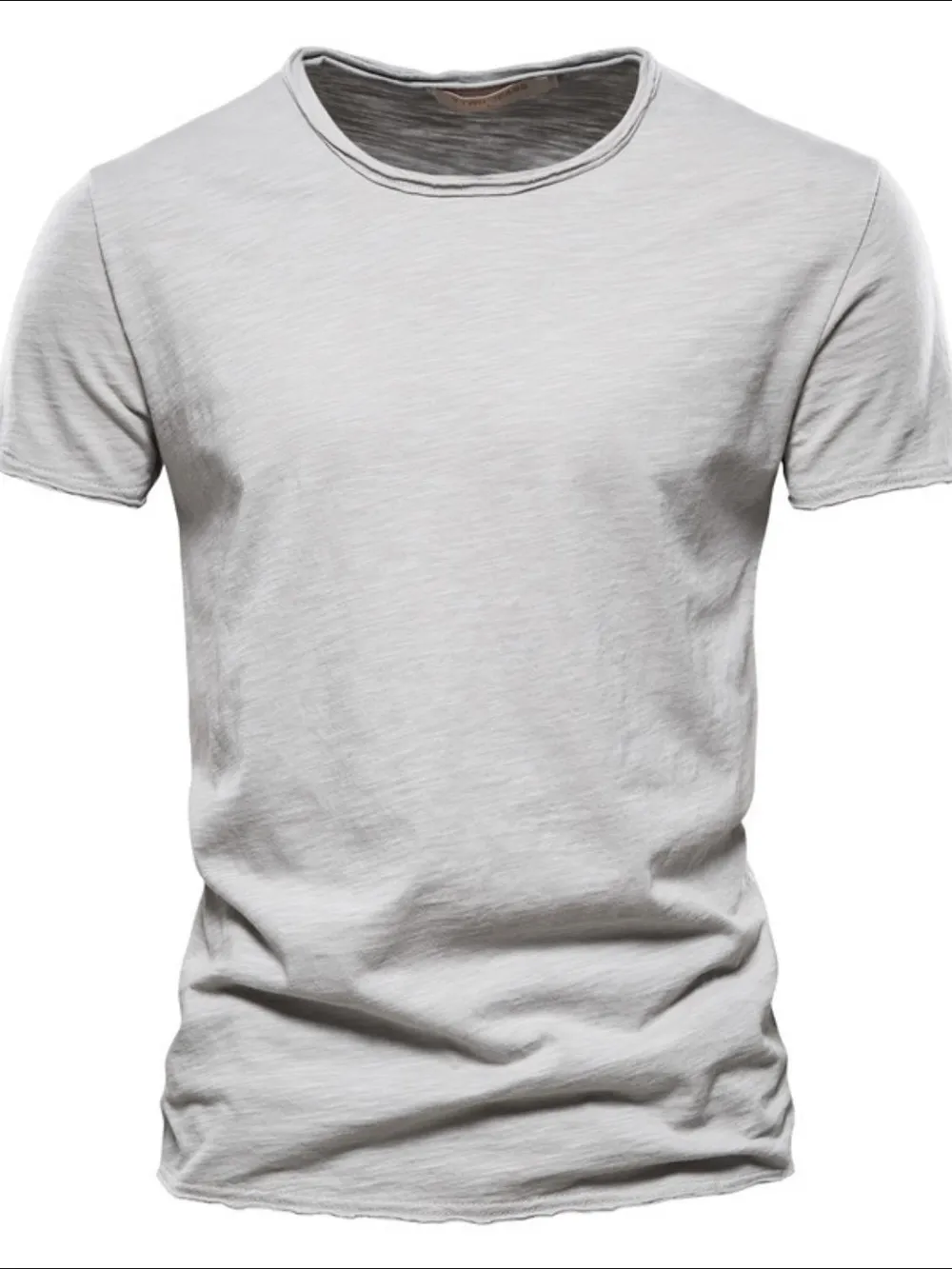 Men's Full Size Round Neck Short Sleeve T-Shirt Plus Size, image 7