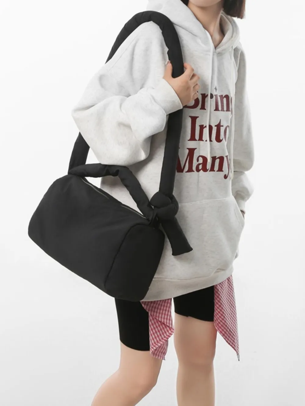 Puffy Nylon Medium Crossbody Bag, image 13