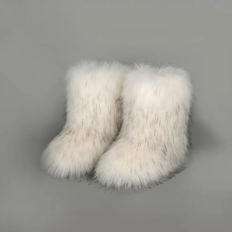 Thermal Fuzzy Platform Boots, image 11
