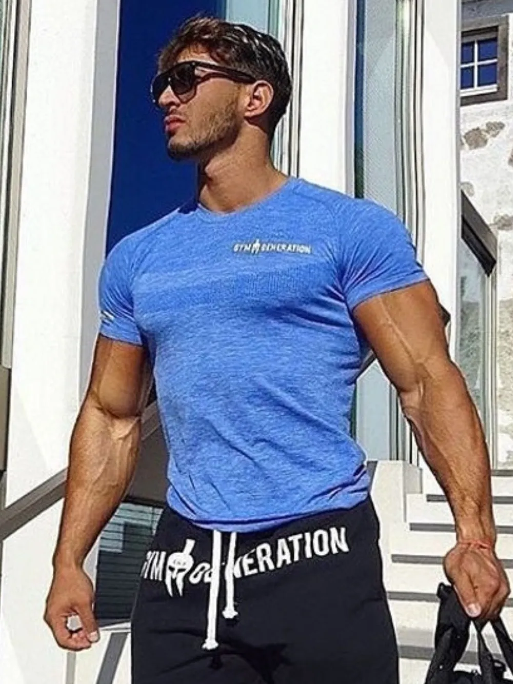 Men's Plus Size Round Neck Short Sleeve T-Shirt