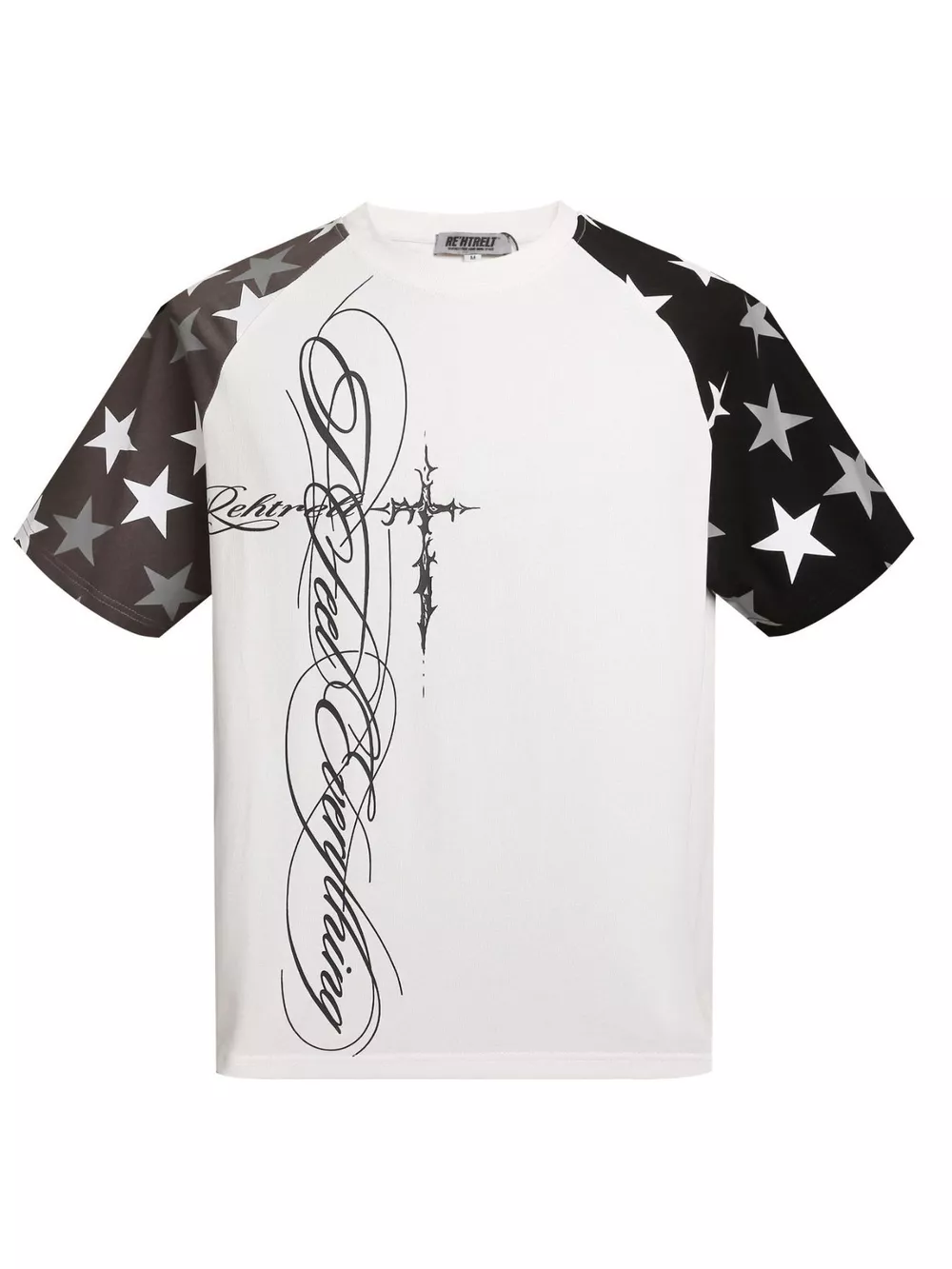 Men's Star Raglan Sleeve T-Shirt, image 7