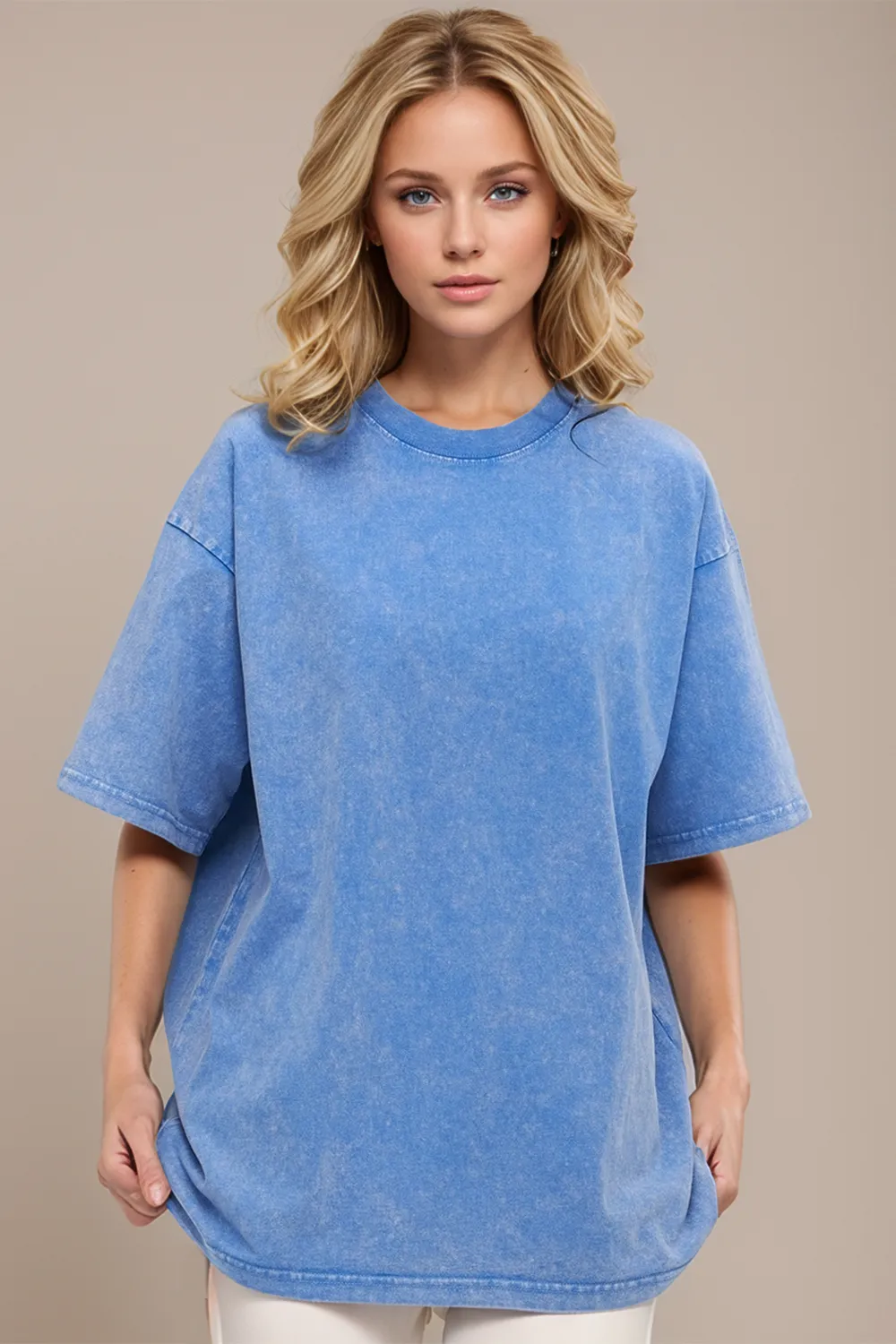 Round Neck Half Sleeve T-Shirt, image 20