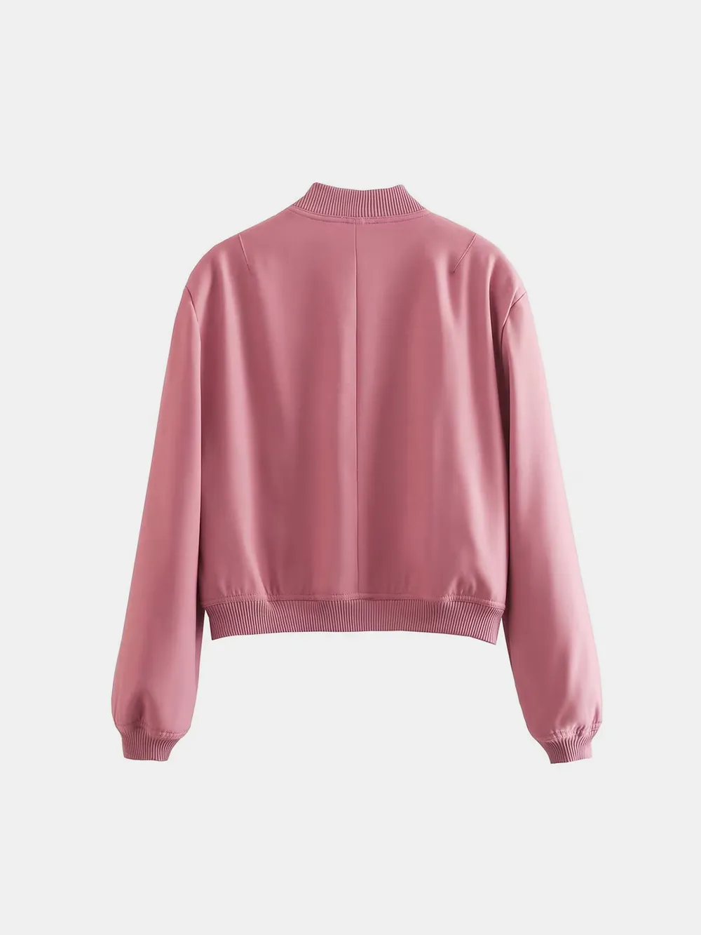 Pocketed Snap Down Baseball Collar Jacket, image 19