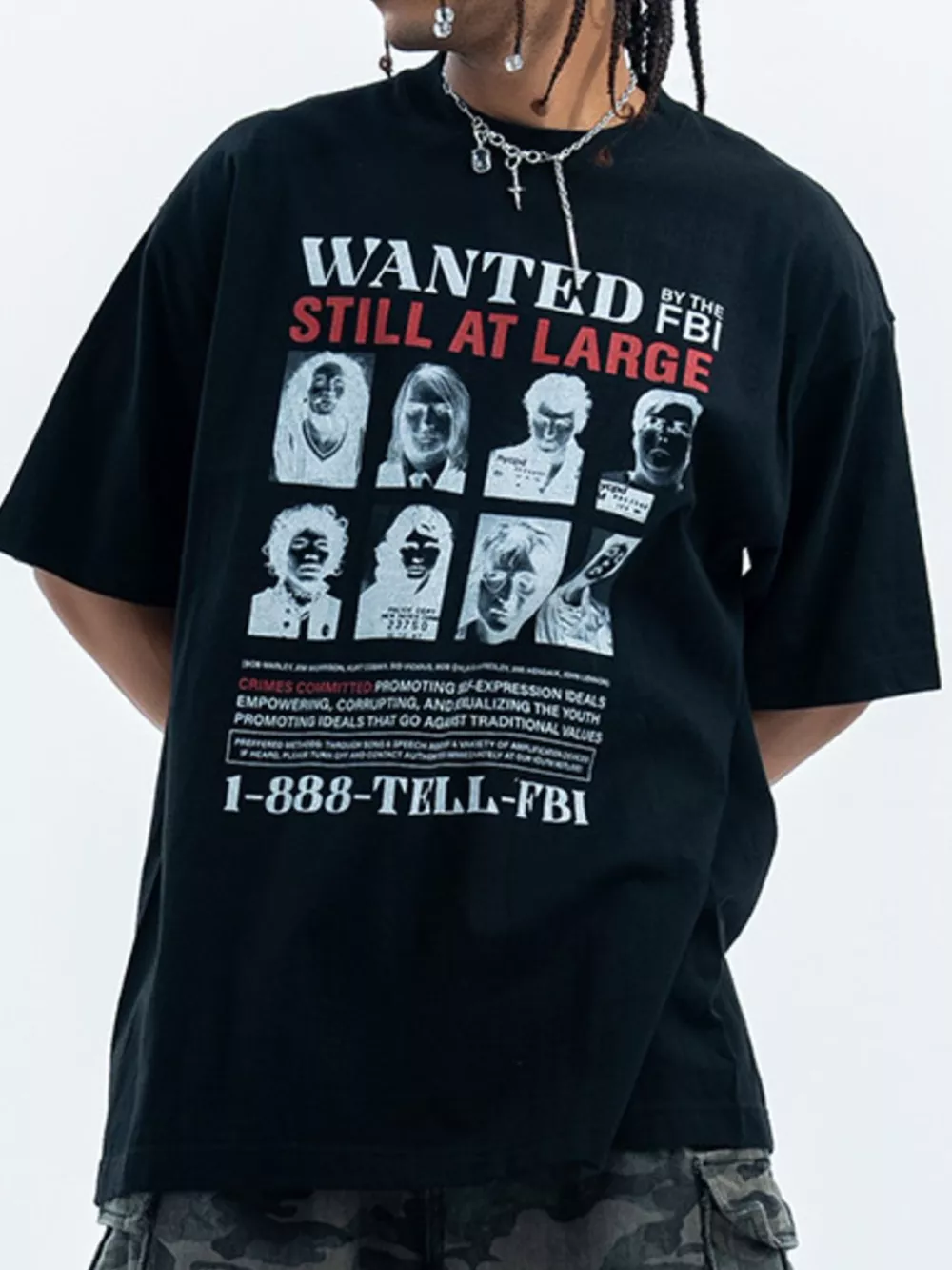 Men's Graphic Round Neck Half Sleeve T-Shirt