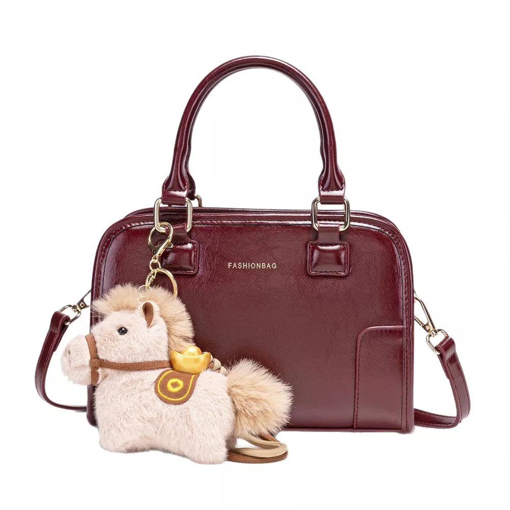Vintage Style Barrel Crossbody Bag, image 4