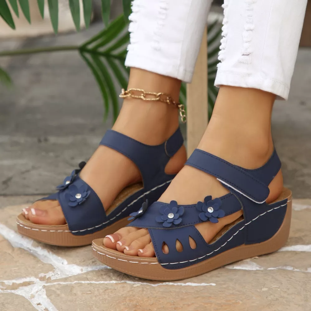 Open Toe Wedge Sandals, image 12