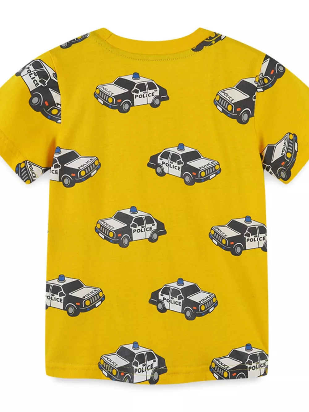 Children's Police Car Print T-Shirt, image 4