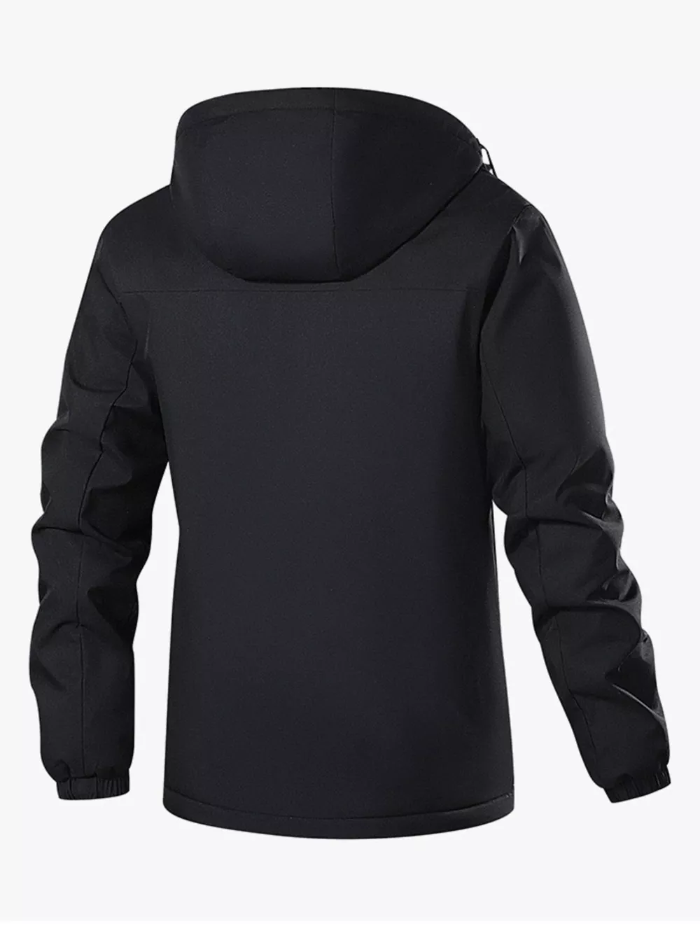 Men's Plus Size Waterproof Hooded Outdoor Jacket, image 2